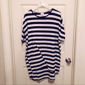 LulaRoe striped tunic/dress